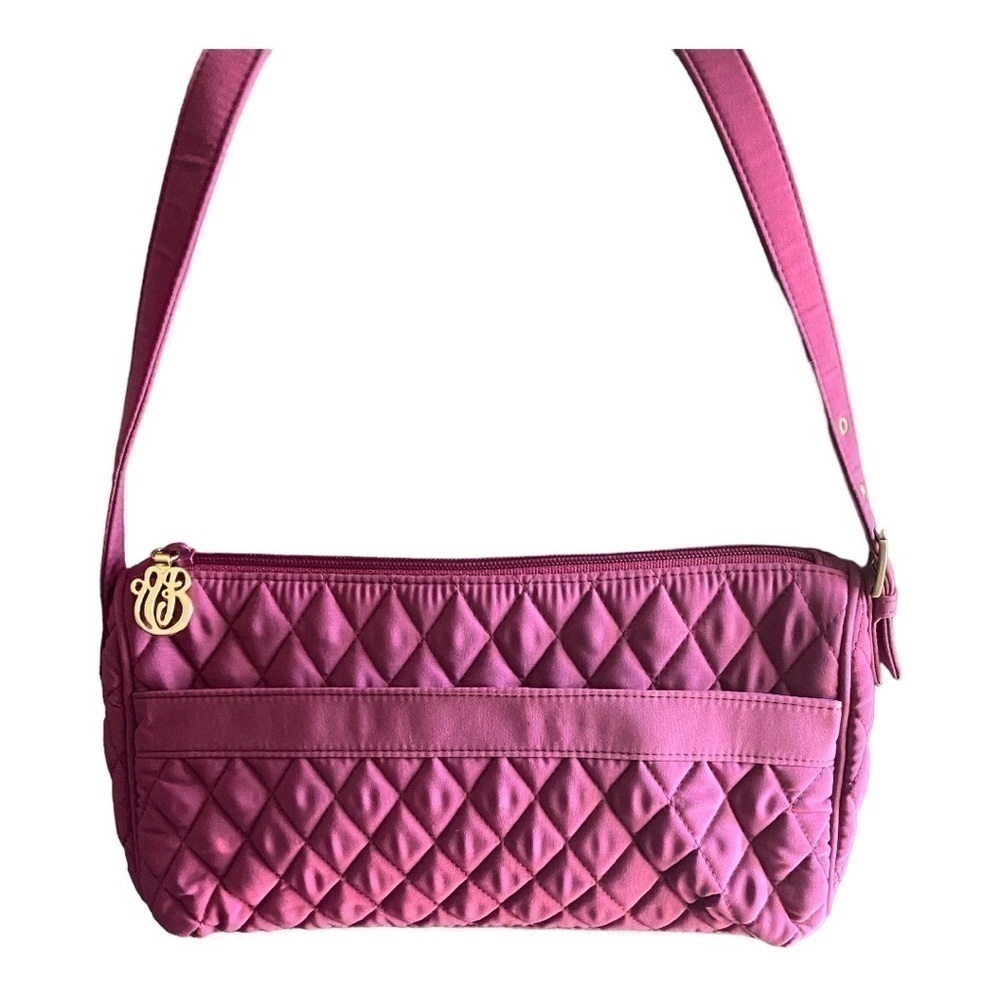 VERA BRADLEY-PURPLE QUILTED HANDBAG